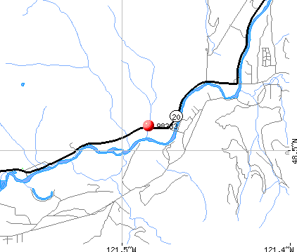 Rockport, WA (98283) map