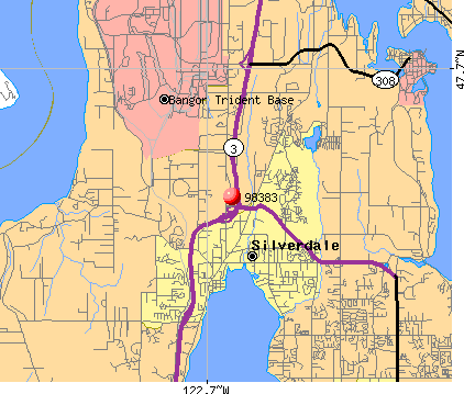 maps silverdale wa to fort carson colorado