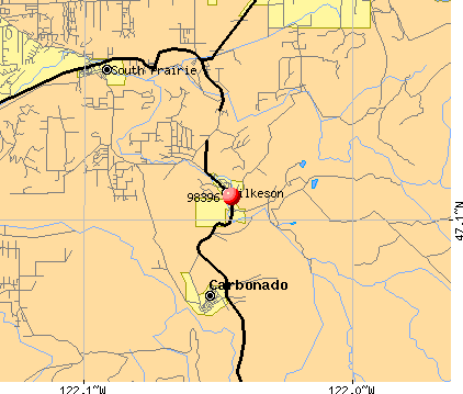 Wilkeson, WA (98396) map