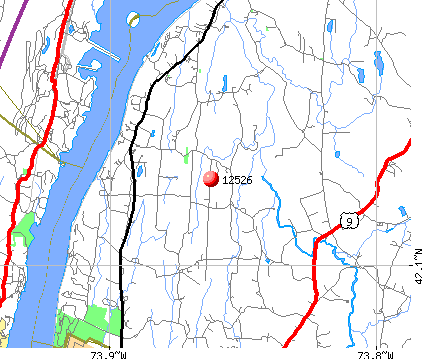 Germantown, NY (12526) map