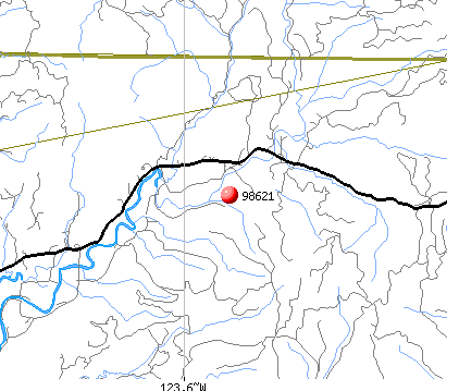 Grays River, WA (98621) map