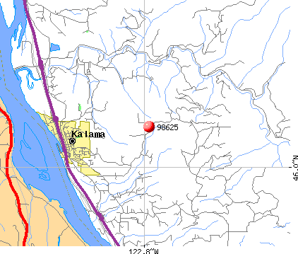 Kalama, WA (98625) map