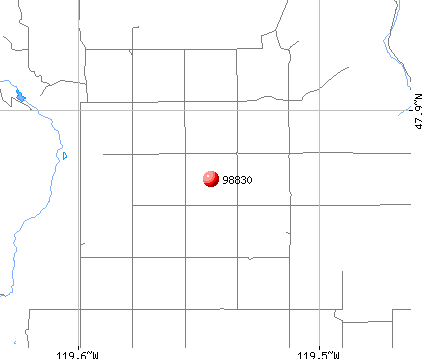 Mansfield, WA (98830) map