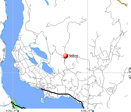 Manson, WA (98831) map