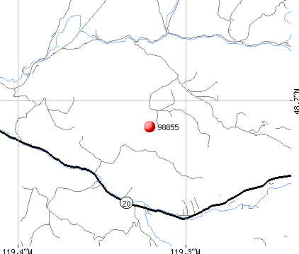 Tonasket, WA (98855) map