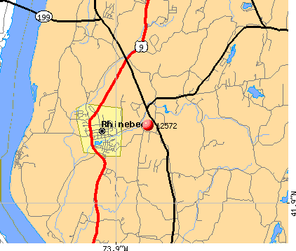 Rhinebeck, NY (12572) map