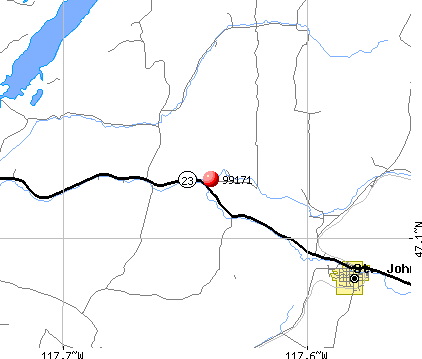 St. John, WA (99171) map