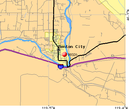 Benton City, WA (99320) map