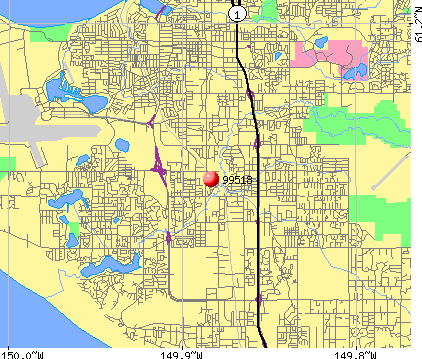 29 Anchorage Zip Codes Map - Maps Online For You