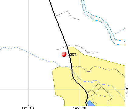Copper Center, AK (99573) map