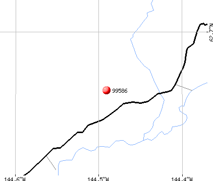 Gakona, AK (99586) map