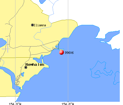 Iliamna, AK (99606) map
