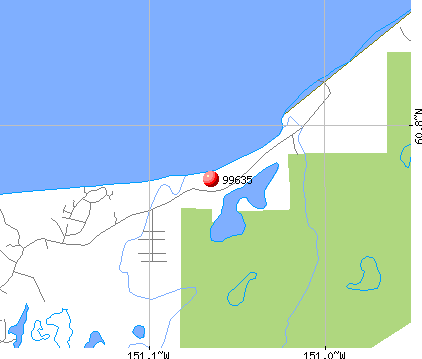 Nikiski, AK (99635) map