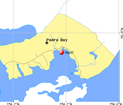 Pedro Bay, AK (99647) map