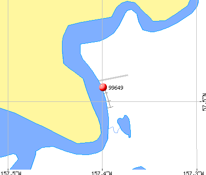Pilot Point, AK (99649) map