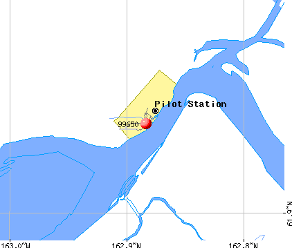 Pilot Station, AK (99650) map