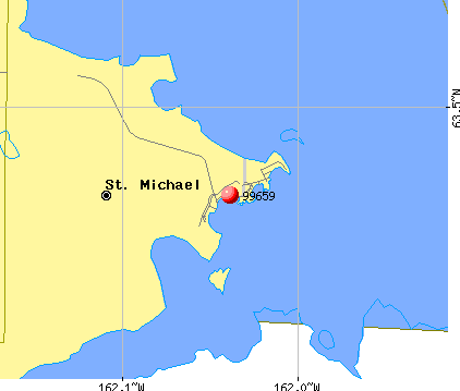 St. Michael, AK (99659) map