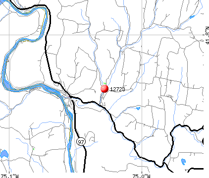 Callicoon, NY (12723) map