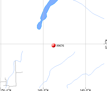 Talkeetna, AK (99676) map