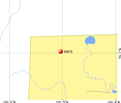 Togiak, AK (99678) map