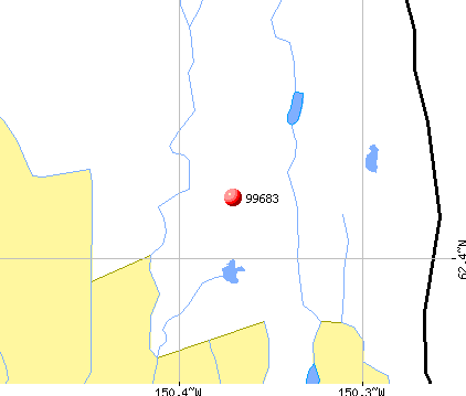 Trapper Creek, AK (99683) map