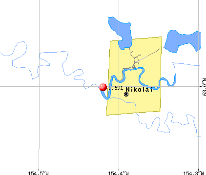 Nikolai, AK (99691) map