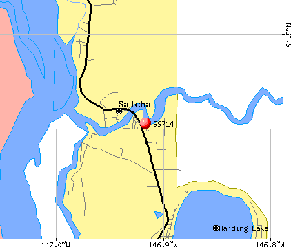 Salcha, AK (99714) map