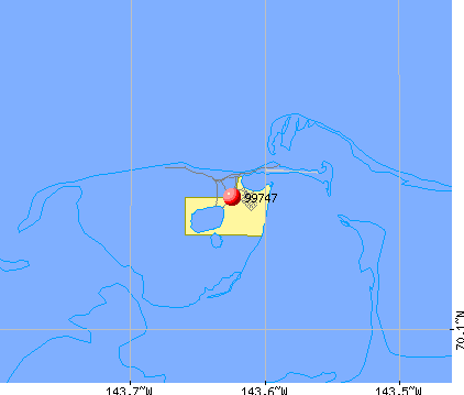 Kaktovik, AK (99747) map