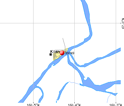 Kiana, AK (99749) map