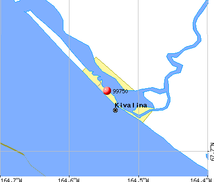 Kivalina, AK (99750) map