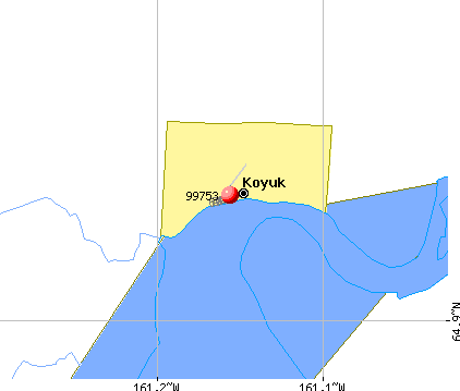 Koyuk, AK (99753) map