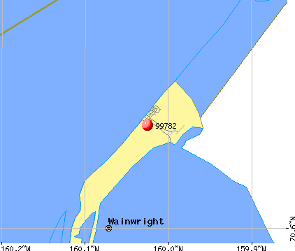 Wainwright, AK (99782) map