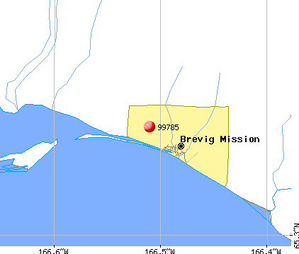 Brevig Mission, AK (99785) map