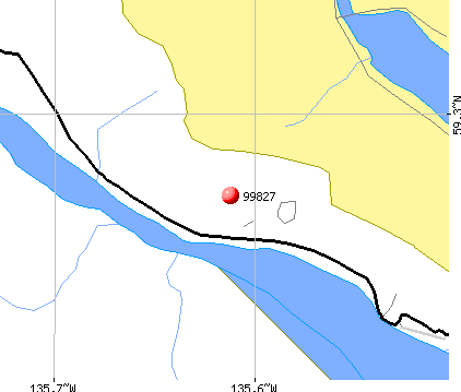 Haines, AK (99827) map