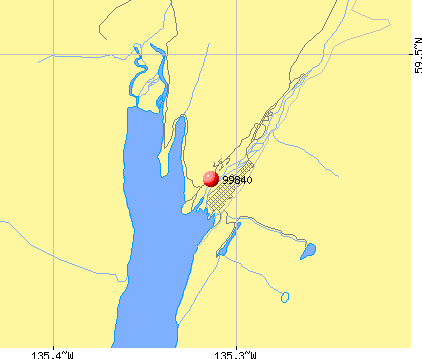 Skagway, AK (99840) map