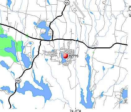 Smallwood, NY (12778) map