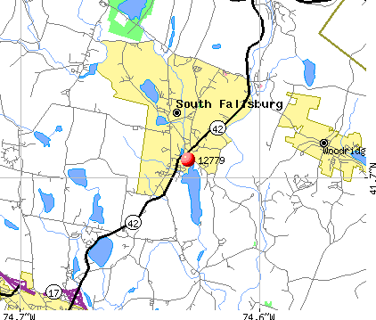 South Fallsburg, NY (12779) map