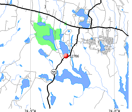 Smallwood, NY (12786) map