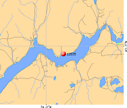 Hadley, NY (12835) map
