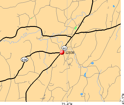 Hartford, NY (12838) map