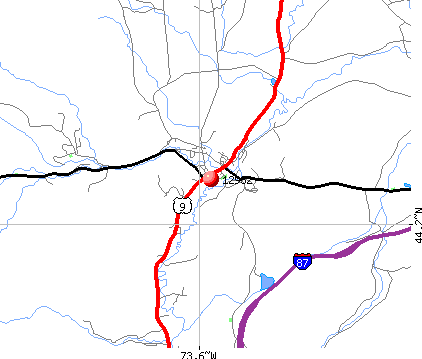 Elizabethtown, NY (12932) map