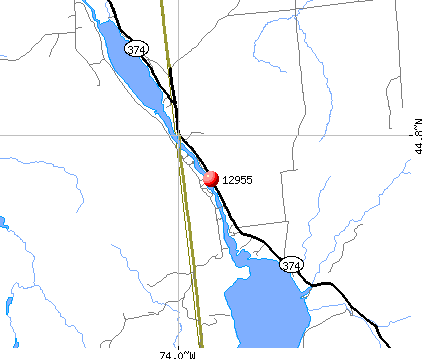 Lyon Mountain, NY (12955) map