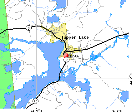 tupper lake ny directions