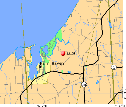 Sterling, NY (13156) map