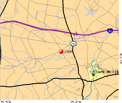Westmoreland, NY (13490) map
