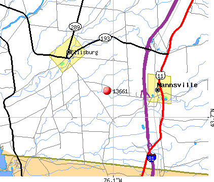 Mannsville, NY (13661) map