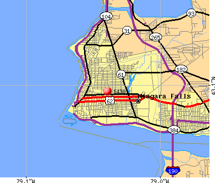 Niagara Falls Zip Code Map Australia Map - vrogue.co