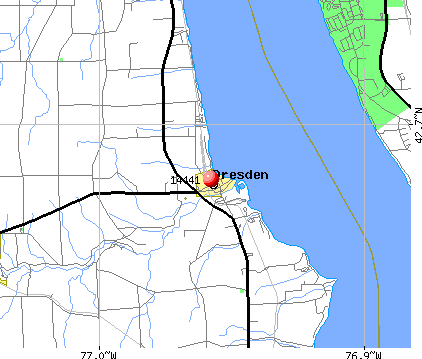 Dresden, NY (14441) map