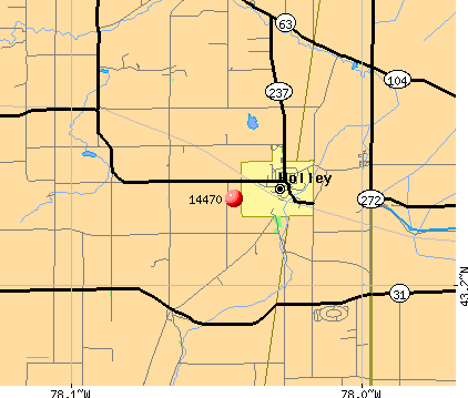 Holley, NY (14470) map