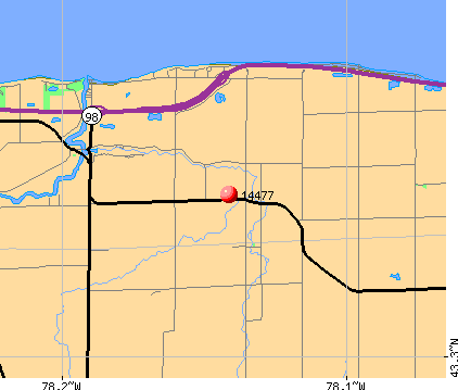 Kent, NY (14477) map